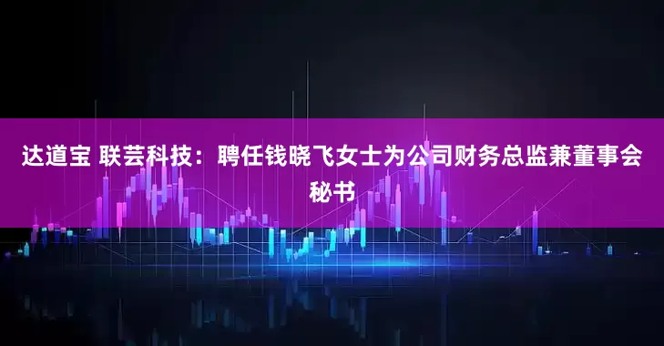 达道宝 联芸科技：聘任钱晓飞女士为公司财务总监兼董事会秘书