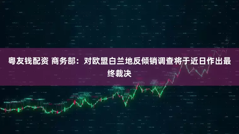 粤友钱配资 商务部：对欧盟白兰地反倾销调查将于近日作出最终裁决