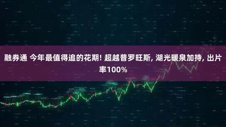 融券通 今年最值得追的花期! 超越普罗旺斯, 湖光暖泉加持, 出片率100%